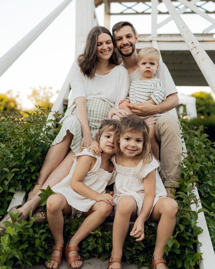 A family enjoying time together, protected by their Terra Ceia plan